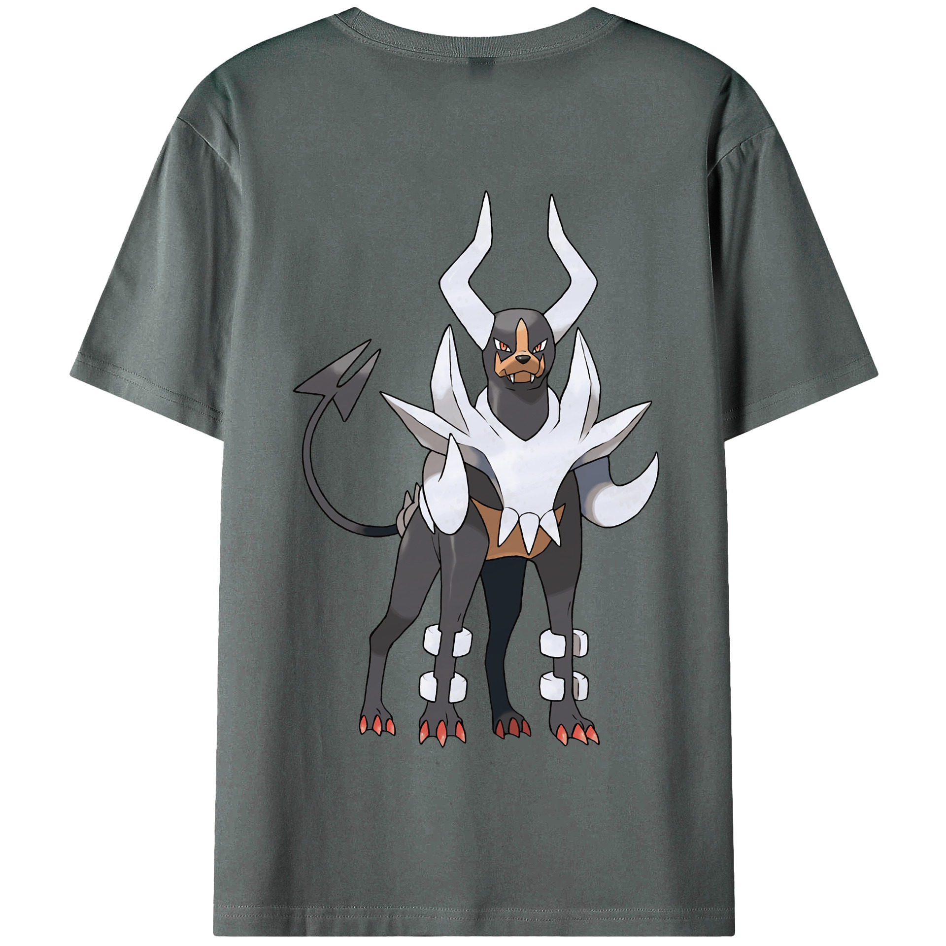 （画像用） ポケットモンスター Pokémon 綿100％半袖Tシャツ（背面プリント）